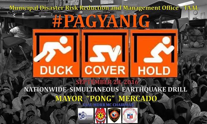 Earthquake Drill #PAGYANIG