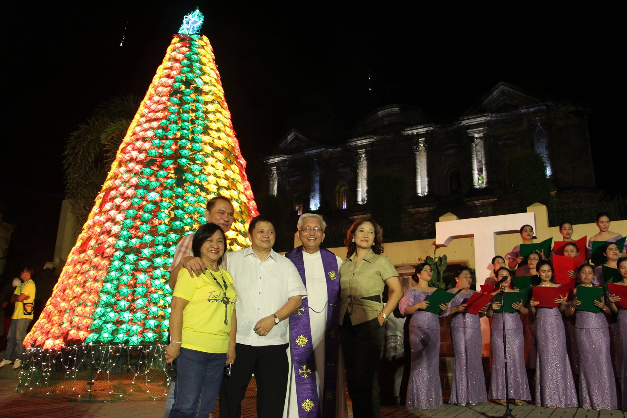 Belen and Christmas Tree Lighting – covered by TV Patrol